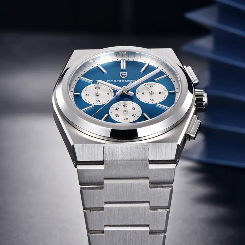 Pagani Design PD-1761 Chronograph Blue Dial Men's Watch